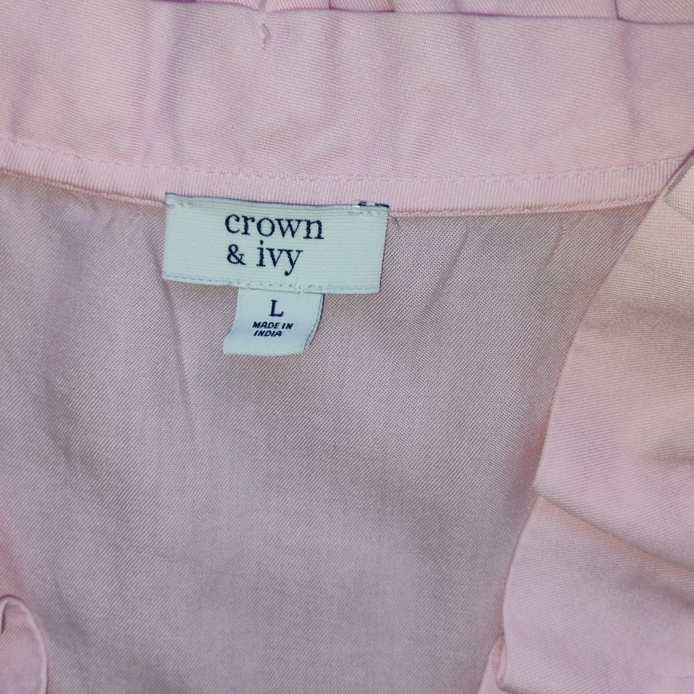 NEW Baby Pink Tiered Maxi Dress L Coquette Chic Girl Style - Picture 5 of 6